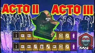Cómo MANTENER la LÁPIDA SIEMPRE en ACTO II y ACTO III en ZOMBIES COD MW3 ¡DUPLICAR, ACTVAR ESQUEMAS!