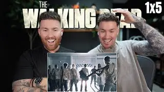 TWINS WATCH THE WALKING DEAD FOR THE FIRST TIME! | Episode 5 Reaction