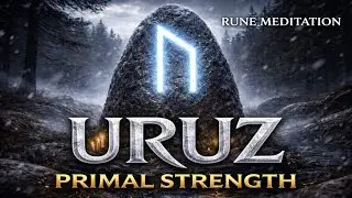 URUZ ᚢ — Primal Strength | Dark Nordic Ambient for Study, Gaming & Sleep (Loop)