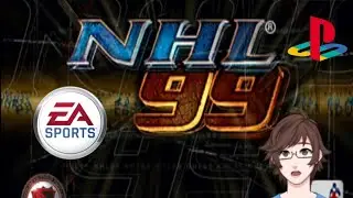 My First Ever NHL Video Game (Let's Look at NHL 99 PS1)