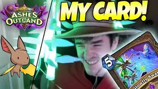 GLOWFLY SWARM - Turns Out My Card is PRETTY GOOD ft. Zalae | Firebat Hearthstone | Ashes of Outland