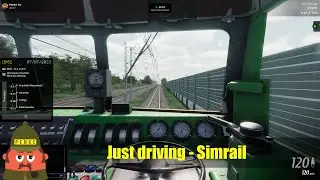 🚂 Just driving - Simrail The Railway Simulator 🚂 !commands