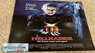 HELLRAISER Official Studio movie poster 16 x 20 Rolled Clive Barker Pinhead