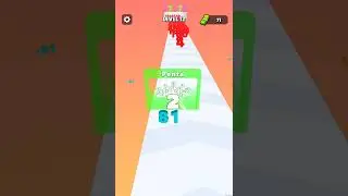 Number Run Race: Add & Grow Level 12 Gameplay Walkthrough Android #Shorts