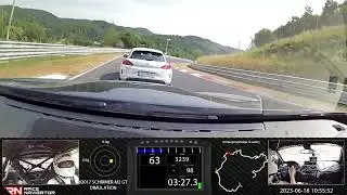 RN #1 Onboard video Nürburgring Bridge to Gantry, PERFECT SUNDAY WITH A SCHIRMER M2 GT, 07:47.837