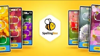 Spelling Bee - Crossword Game (by FunCraft) IOS Gameplay Video (HD)