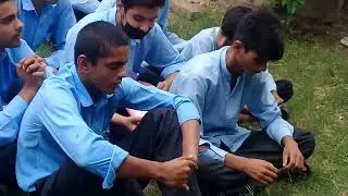 preparation for Elections in GHS khoja shuja abad
