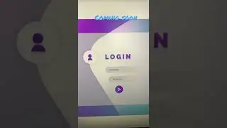 UI Design To HTML, CSS | Login Page | Radial Gradient Effect