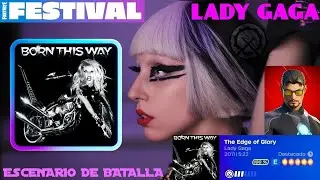 Lady Gaga -The Edge of Glory 🥁 Experto/100% Perfect/Escenario De Batalla/Fortnite Festival(Victoria)