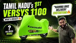 Tamil Nadu’s FIRST Kawasaki Versys 1100 Delivery | ADV Bike Beast Unboxing