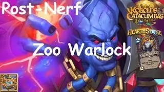 Hearthstone: Zoo Warlock Post-Nerf #4: Kobolds and Catacombs - Standard Constructed