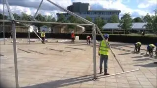 Large marquee build