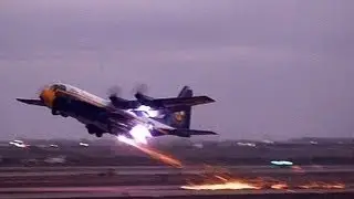 Fat Albert JATO Shot last time NAS Oceana Filmed from inside!