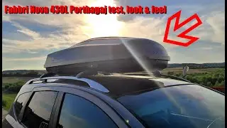 Cutie portbagaj Fabbri Nova 430 test & review