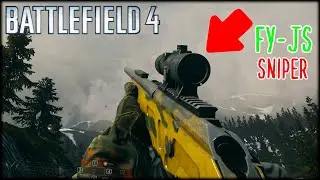 Battlefield 4 - FY-JS Sniper Quick Gameplay (Recon Expert Unlock)