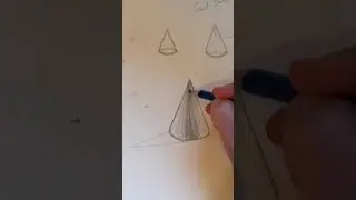 How to shade a cone