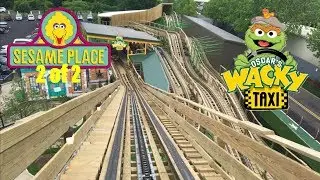 Sesame Place Vlog - Memorial Weekend + Oscar's Wacky Taxi Opening! (2 of 2)