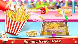 Crispy French Fries 🍟 recipe - Delicious cooking game for girls - chef cooking - French Fries -Chips
