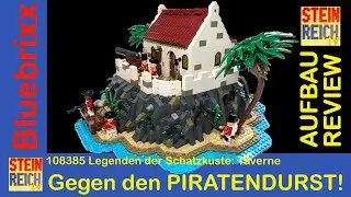 Hilft gegen den PIRATENDURST... - Bluebrixx 108385 Legenden der Schatzküste: Taverne Aufbau & Fazit