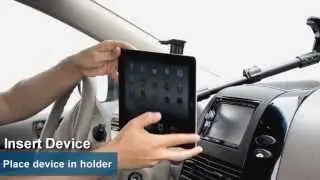 iPad Air iPad 3 iPad 2 Extending Windshield Car Mount for Apple iPad | Arkon TABPB117