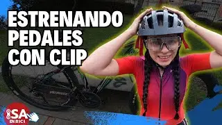 Estrenando Pedales con Clip #mtb #entrenamiento #cicloturismo #mtblife