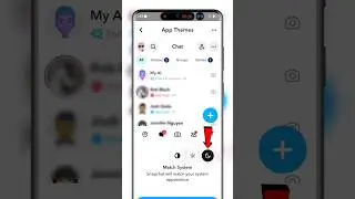 Turn On Dark Mode On Snapchat New Update #shorts