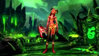 Wow Legion Demon Hunter Character Creation Teaser Gamescom 2015