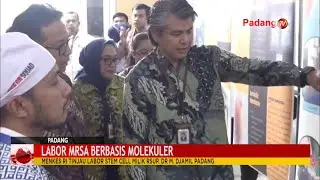 Menteri Kesehatan RI Tinjau Labor Stem Cell Milik Rsup. Dr M. Djamil Padang