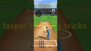 Jasper bowling tricks left hand batsman