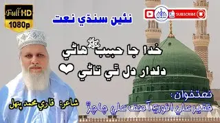 Khuda Ja Habeeb Hanhi Dil Daar Dil Thi Taanay| خدا جا حبيب هاڻي دلدار دل ٿي تاڻي |Best Naat Official