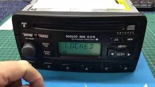 Ford 6000CD &lsquo;LOCKED&rsquo; how to reset