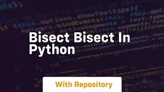 bisect bisect in python
