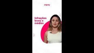 Infra&ccedil;&otilde;es leves e m&eacute;dias: qual o valor da multa e pontua&ccedil;&atilde;o na CNH? #short s