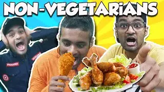Things people say to NON Vegetarians ||  Anil Lobo