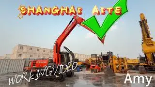 used Diesel tracked excavator HITACHI ZX200  made in JAPAN,  good performance