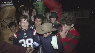 West Hartford streets come alive with costumes and candy on Halloween night