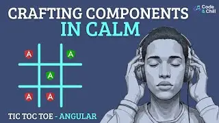 Building a Tic Tac Toe Game in Angular | Relaxing Lofi Coding Session