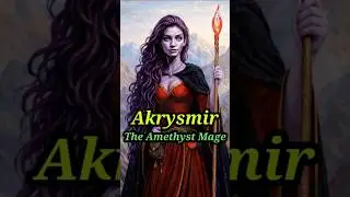 🔮 Meet Akrysmir &ndash; The Amethyst Mage | Dark High Fantasy | Akrysmir, Daughter of Alamar