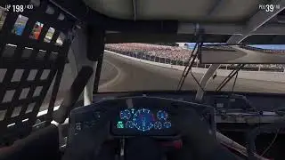 Шим играет в NASCAR Heat Evolution Round 29 Dover на PlayStation 4