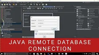 Connect Remote MySql Database Into Java