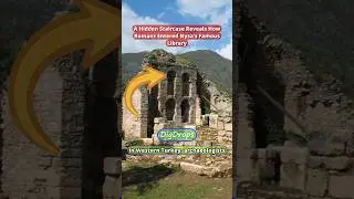 Hidden Staircase Reveals How Romans Entered Nysa&rsquo;s Famous Library #history #ancientlibrary #shorts