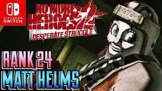 No More Heroes 2: Desperate Struggle on Switch RANK 24 MATT HELMS