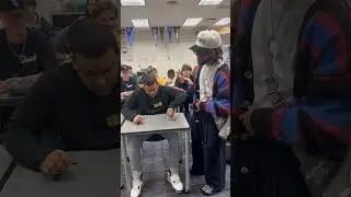 When Class Turns Into a Freestyle Session 🖊️🎶@lenstrumental