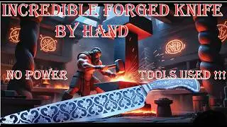 Forging a Kitchen Knife the Old Way &ndash; No Power Tools