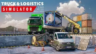 Truck and Logistics Simulator &ndash; Realistic Cargo Delivery | PC Gameplay 4K #gaming #gameplay