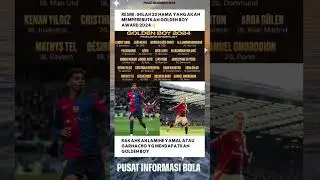 #football #primerleague #updatebola #shortvideo #shorts #lamineyamal #garnacho #ardag&uuml;ler #goldenboy
