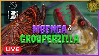 On Mission: The MBENGA & GROUPERZILLA! | Fishing Planet [LIVE]