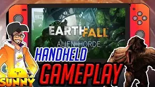 Earthfall: Alien Horde Nintendo Switch Handheld Gameplay