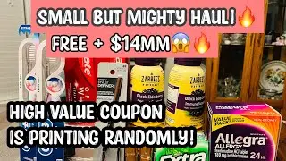 Free + $14 MM😱 High value coupon is printing randomly!🔥
