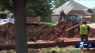 Oklahoma City sees surge in water main breaks due to heavy rain